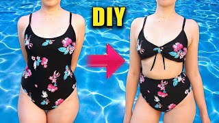 Today i'm showing you how to turn a plain one piece swimsuit into
trendy one! it's sooo easy make !!! hope guys enjoy ♥ don't forget
subscribe fo...