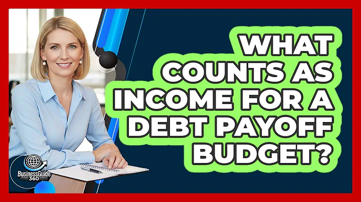 What Counts As Income For A Debt Payoff Budget?