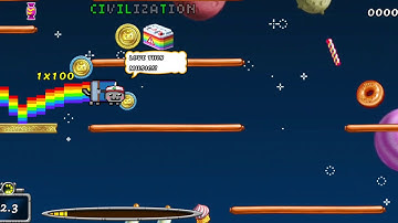 Nyan Cat Lost in Space. Ashnyan gameplay. Universe Mode.