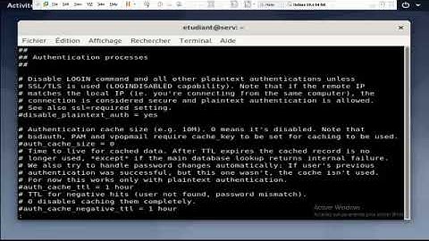 Installation et configuration DOVECOT sur Debian 10