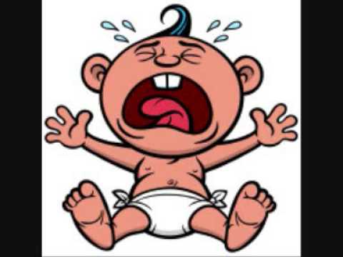 new born baby waking up and crying sound effect