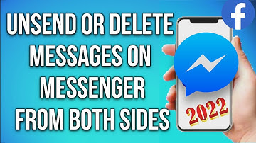 How to unsend Messages on Facebook messenger | delete messages from facebook messenger