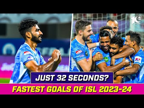 Blink & You'll Miss Them 😱 | Top 5 Fastest Goals | ISL 2023-24