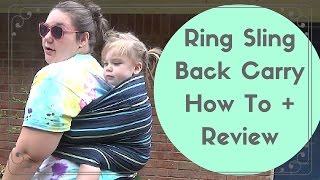 RING SLING BACK CARRY HOW TO + REVIEW 