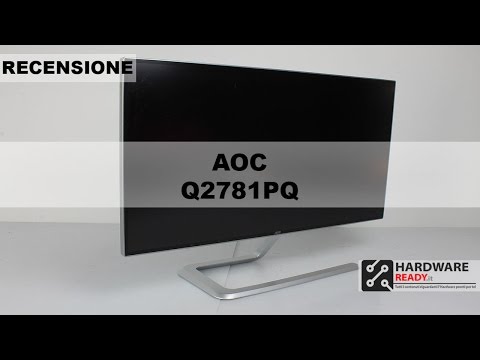 AOC Q2781PQ Monitor 1440P Recensione