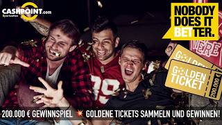 CASHPOINT Sportwetten Gewinnspiel 'Golden Ticket'