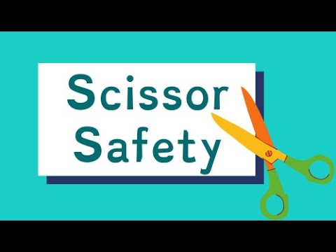 Video: Safety When Working With Scissors: What Safety Rules Should Be Followed When Using Scissors?