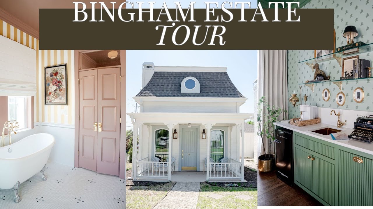 ESTATE HOME TOUR - Full Tour of the Bingham Estate Cottages and Historic Home