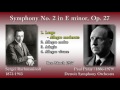 Capture de la vidéo Rachmaninoff: Symphony No. 2, Paray & Detroitso (1957) ラフマニノフ 交響曲第2番 パレー