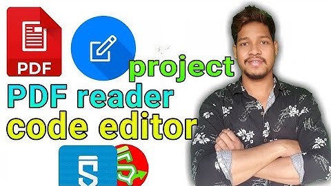 PDF Reader & Code Editor sketchware project  /Aaura Technical