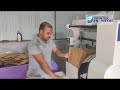 Fully automatic paper bag machine