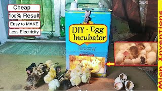 Fantastic IDEA To Make an EGG INCUBATOR at HOME by Using OLD BUCKET - 100% Chicks Hatching Result