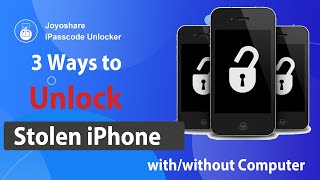 How to Unlock a Stolen\/Lost iPhone Passcode with\/without Computer