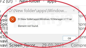 Pc Fix Element not found Problem Solve