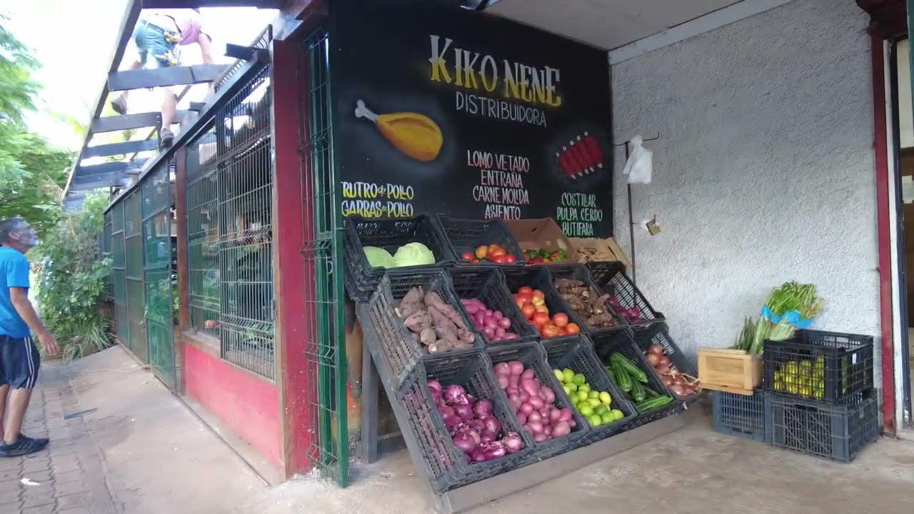 EASTER ISLAND STREET WALK ☆4K UHD☆ HANGA ROA 🗿 RAPA NUI