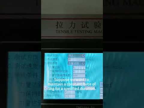 Tensile Strength Testing