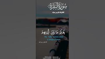 اية الكرسى فارس عباد ❤️ #قران #سورة البقرة #فارس عباد #تلاوة خاشعه #قران كريم بصوت جميل