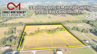 Cornersville TN Land Auction: 5 Building Lots | Ends Oct 20th
