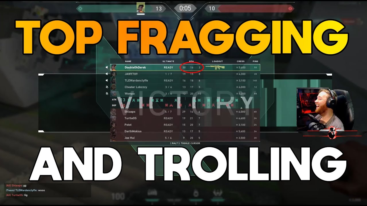 TOP FRAGGING AND TROLLING - YouTube