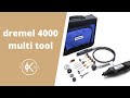 Dremel 4000 Multi Tool With Flexible Shaft - How To Assemble & Accessory Overview | Kernowcraft