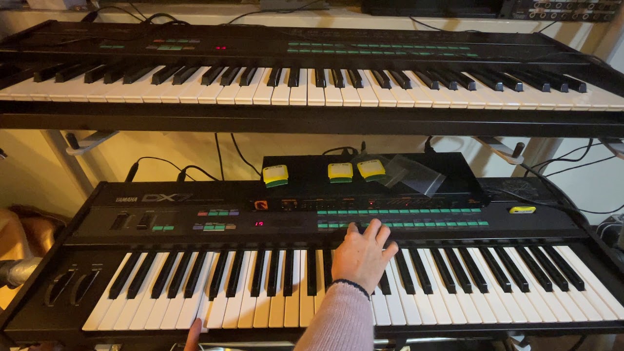 鍵盤楽器 Yamaha DX7 Voice ROM 103 Yamaha DX7 Voice Rom AVIC soft KV-03 Minoru Mukaiya Sound