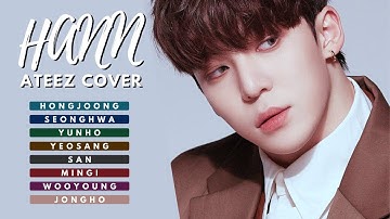How Would ATEEZ Sing "Hann (한)" By (G)I-DLE?