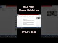 How To Get ITIN From Pakistan ITIN Number For Non Residents Part 08 How To Get ITIN From Pakistan ITIN Number For Non Residents Part 08