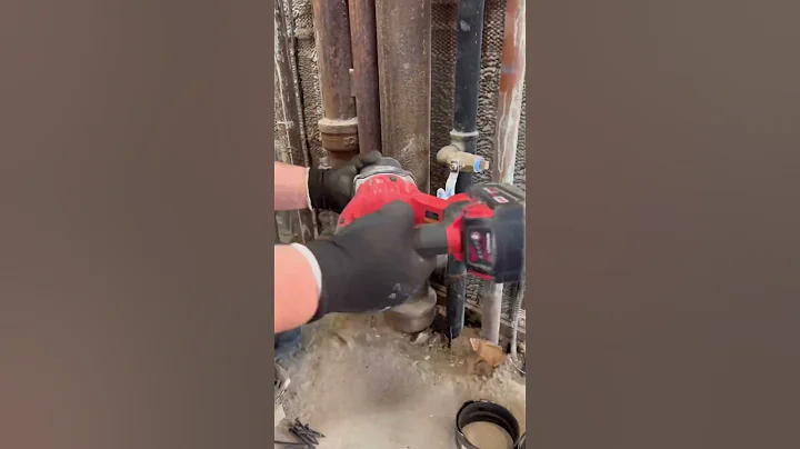 Cutting the Drain Stack For a New Connection