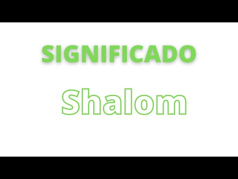 Qual o Significado Da Palavra Shalom Adonai - A Paz Do Senhor