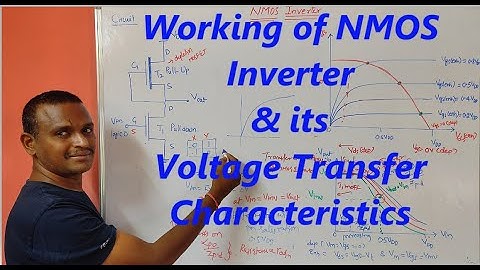 Working of NMOS Inverter & Its Voltage Transfer Characteristics