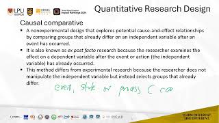 Unit VIII   Research Methodology and Design Part II