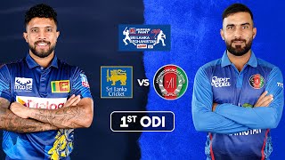 Afghanistan Tour Of Sri Lanka   1st ODI   Highlights   9th February 2024