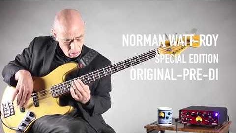 Ashdown Engineering Norman Watt-Roy Special Edition OriginAL Tube Pre-Di Pedal - Video 1