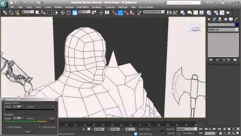 Modeling Low Polygon Game Characters in 3ds Max clip158