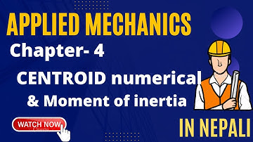 Applied mechanics || centriod numericals and moment of inertia