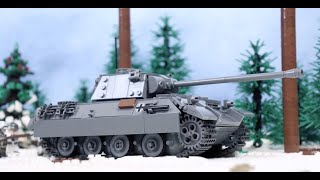 Lego Stop Motion Animation Ww2 Hunting The Panther D