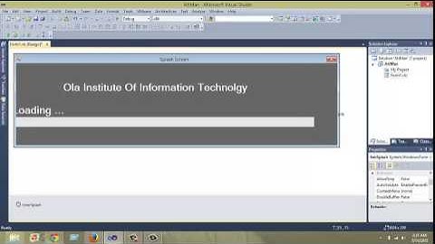 Creating a Splash Screen in VB.NET