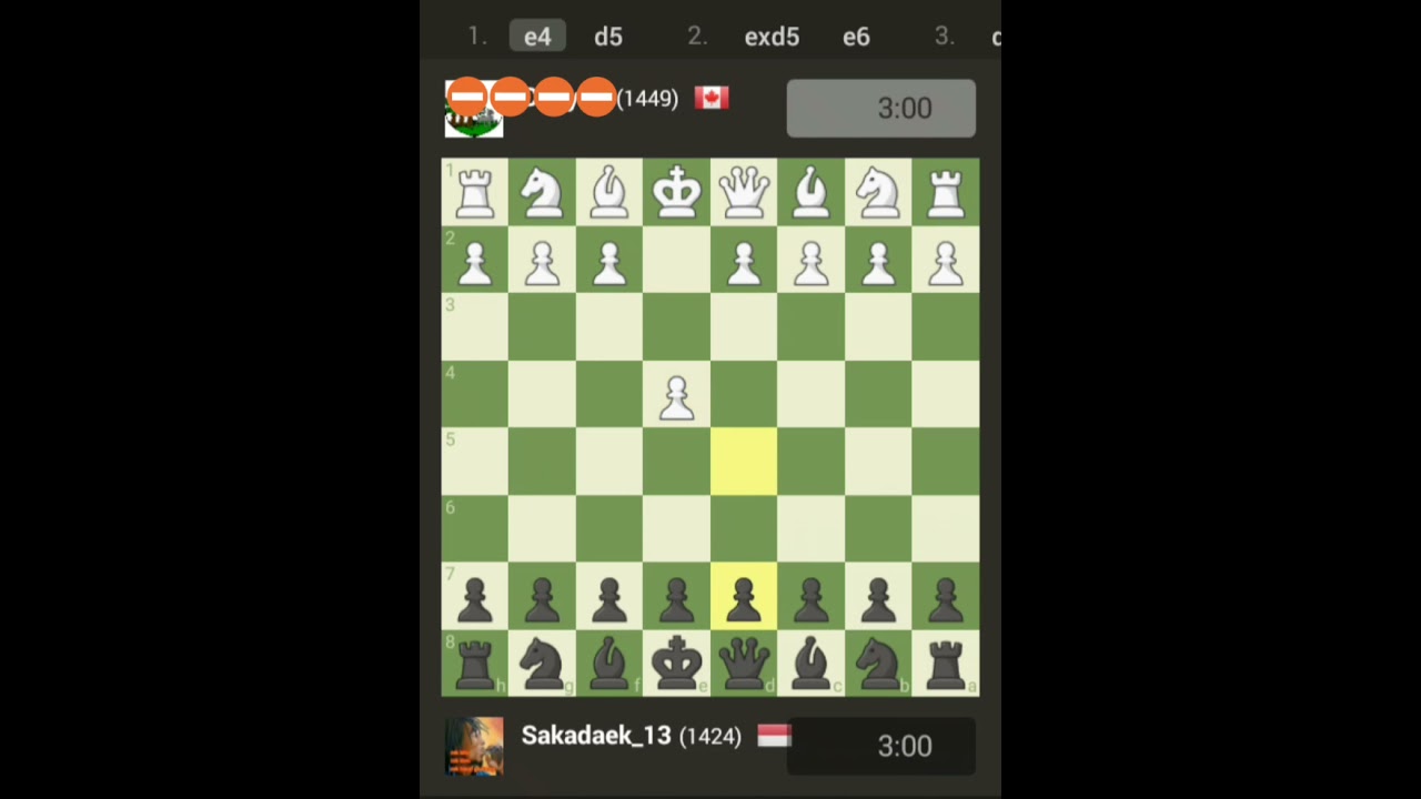 Catur Kilat ⚡ 3 Menit , Skakmat Dalam 10 Langkah