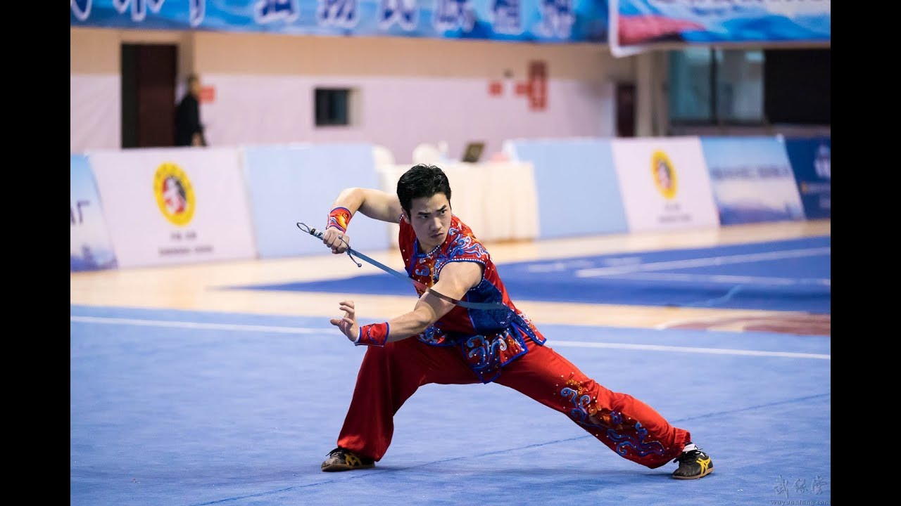 Men's Southern Broadsword 男子南刀 第2名 广东 李剑鸣 9.03分