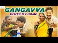 Accompanied by Jordar Sujatha, Gangavva visits house of Mehaboob Dil Se; gets surprise gift