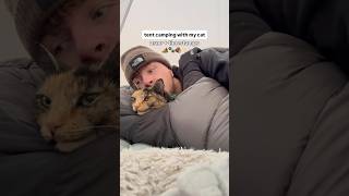 Download Lagu Tent Camping With my Cat! 🐈🏕️❤️#cat #catdad #cats #camping #tent #asmr #adventurecat #travel MP3