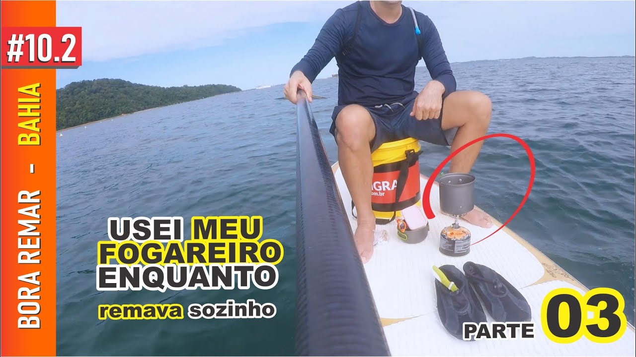 ATÉ Cozinhei na Prancha de STAND UP PADDLE - Ilha dos Frades