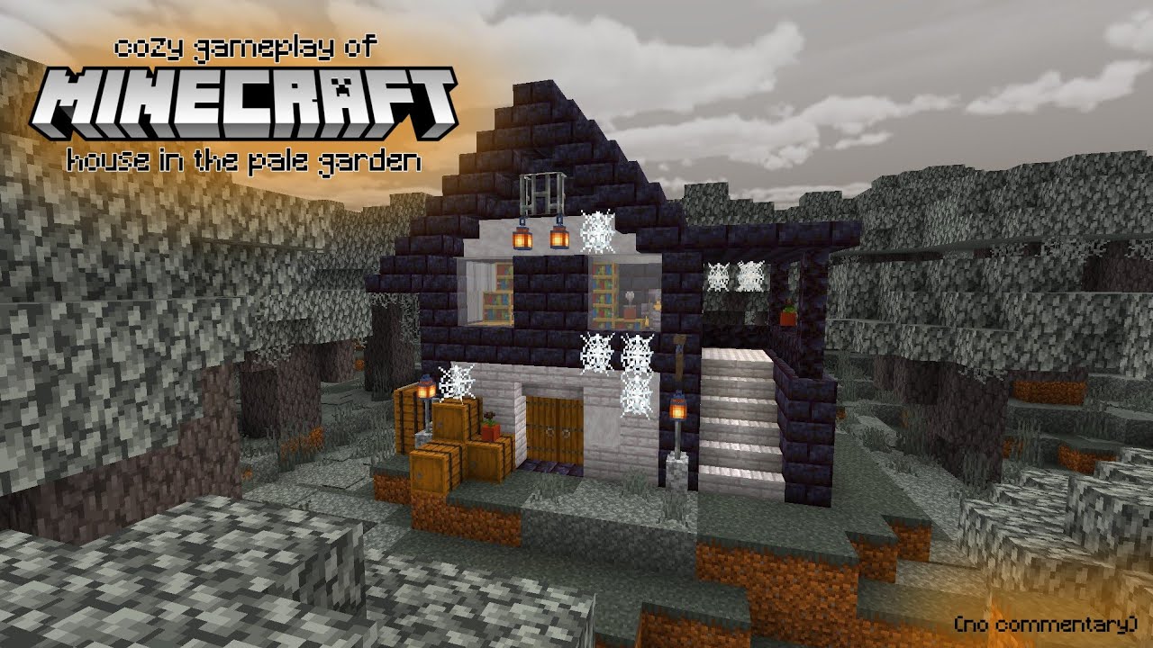 Building a Stunning House in the New Pale Garden Biome! 🌿| Minecraft ...