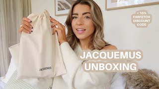 JACQUEMUS LE CARINU BAG UNBOXING + FARFETCH DISCOUNT CODE // Charlotte Olivia AD