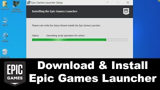 How to download and install Epic Games Launcher | EPIC GAMES STORE screenshot 3