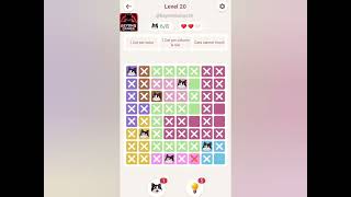 Meowdoku – Level 20 Gameplay & Solution