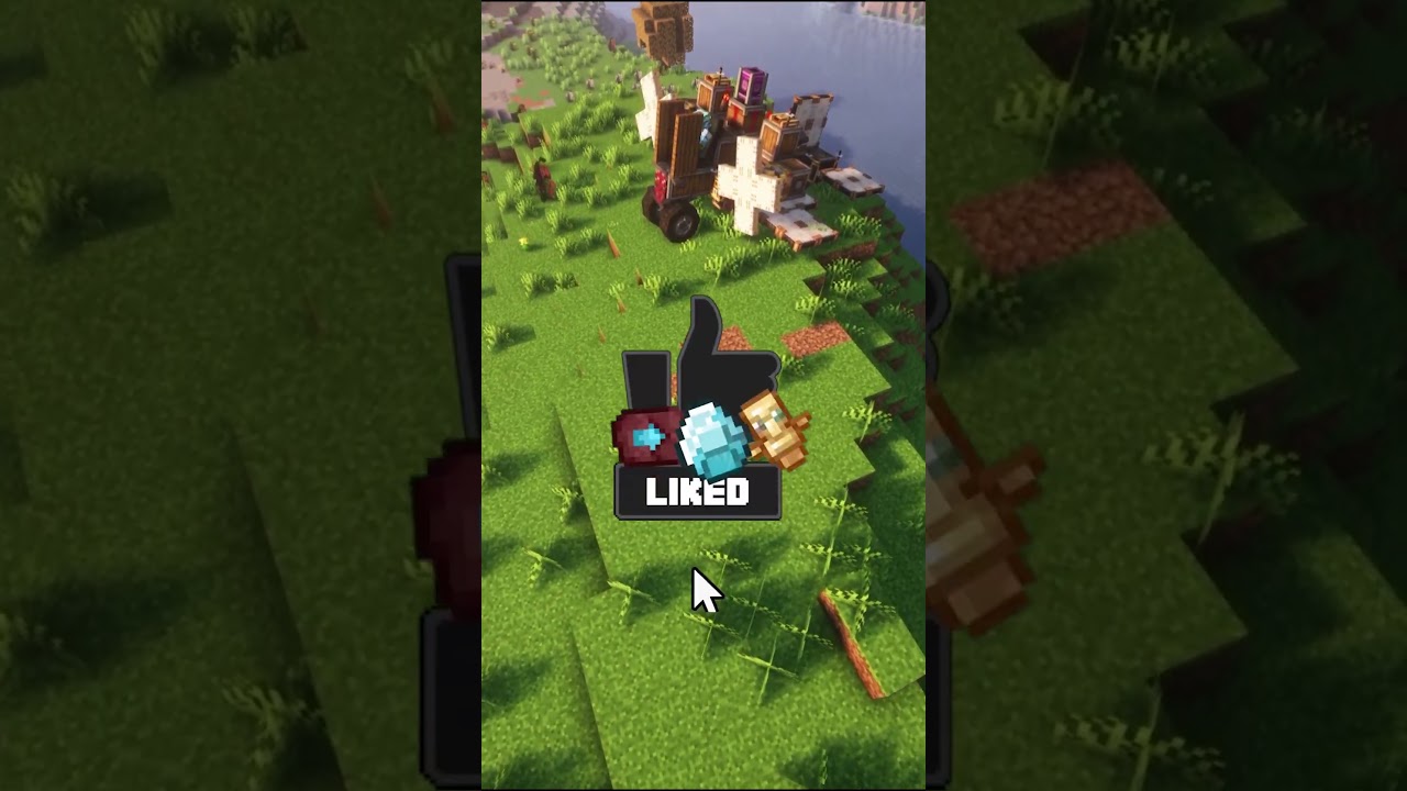 “Minecraft Airplane with Double Propellers ✈️”