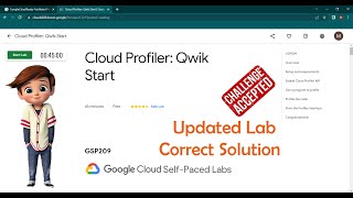 Cloud Profiler: Qwik Start | [GSP188] | Updated Lab