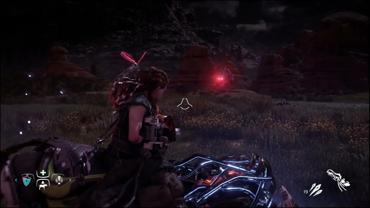 Horizon Zero Dawn Mounted ravager canon attack / PC + mods YouTube