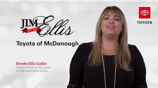 Jim Ellis Toyota of McDonough   A Great Place to Work